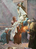 Christliche Kunst 2 1905 Taking Christ from the Cross A4 Photo Print
