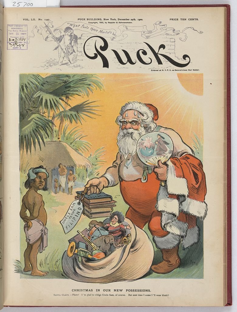Christmas in our new possessions PUCK A4 Photo Print