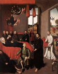 Christus Petrus Death Of The Virgin A4 Photo Print