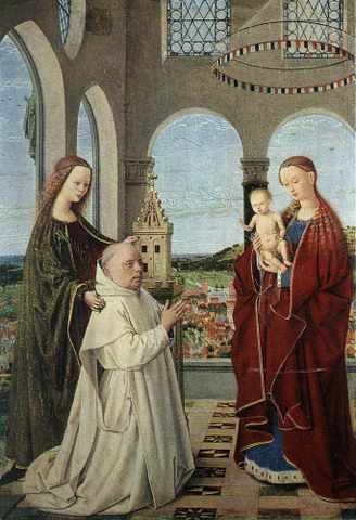 Christus Petrus MadonnAnd Child A4 Photo Print