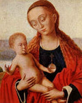 Christus Petrus Madonna Detail A4 Photo Print