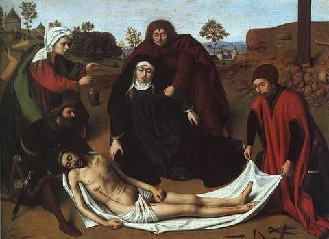 Christus Petrus The Lamentation Pic2 A4 Photo Print