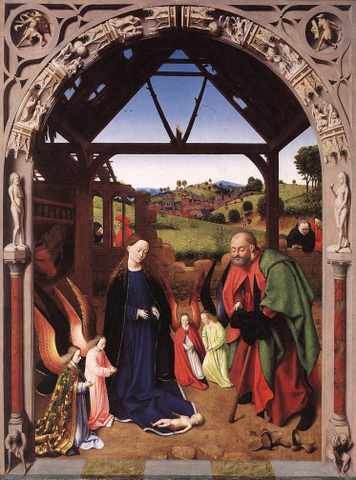 Christus Petrus The Nativity A4 Photo Print