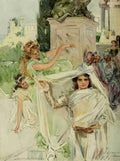 Christy Chandler The Princess 1911 Prayer book A4 Photo Print