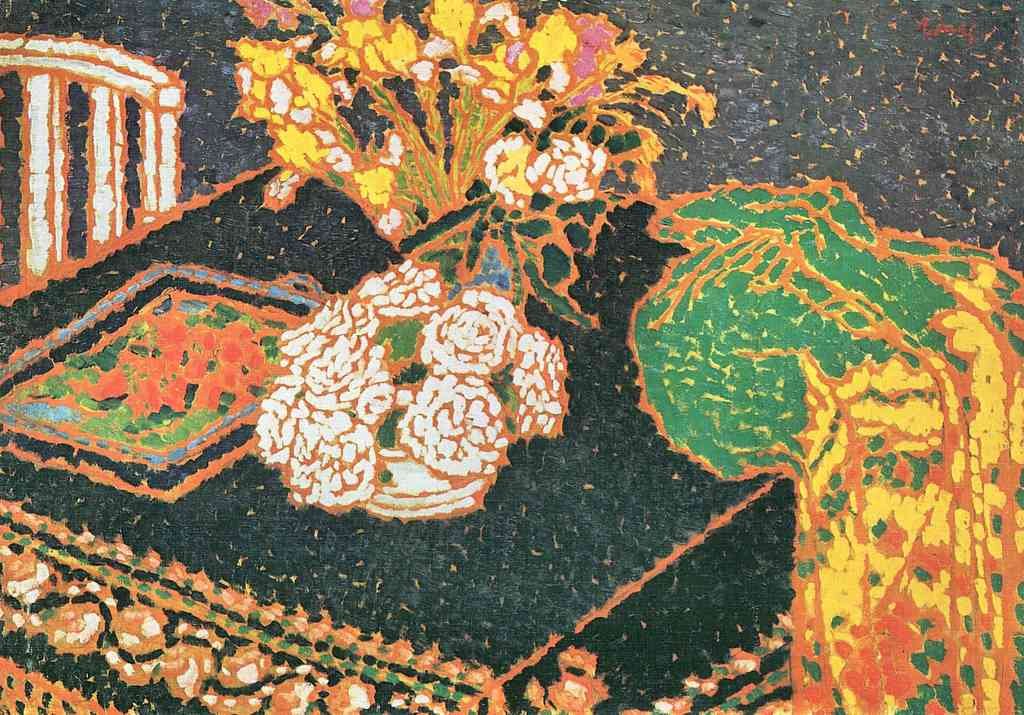 Chrysanthemums Joseph Ripplronai Symbolism A4 Photo Print