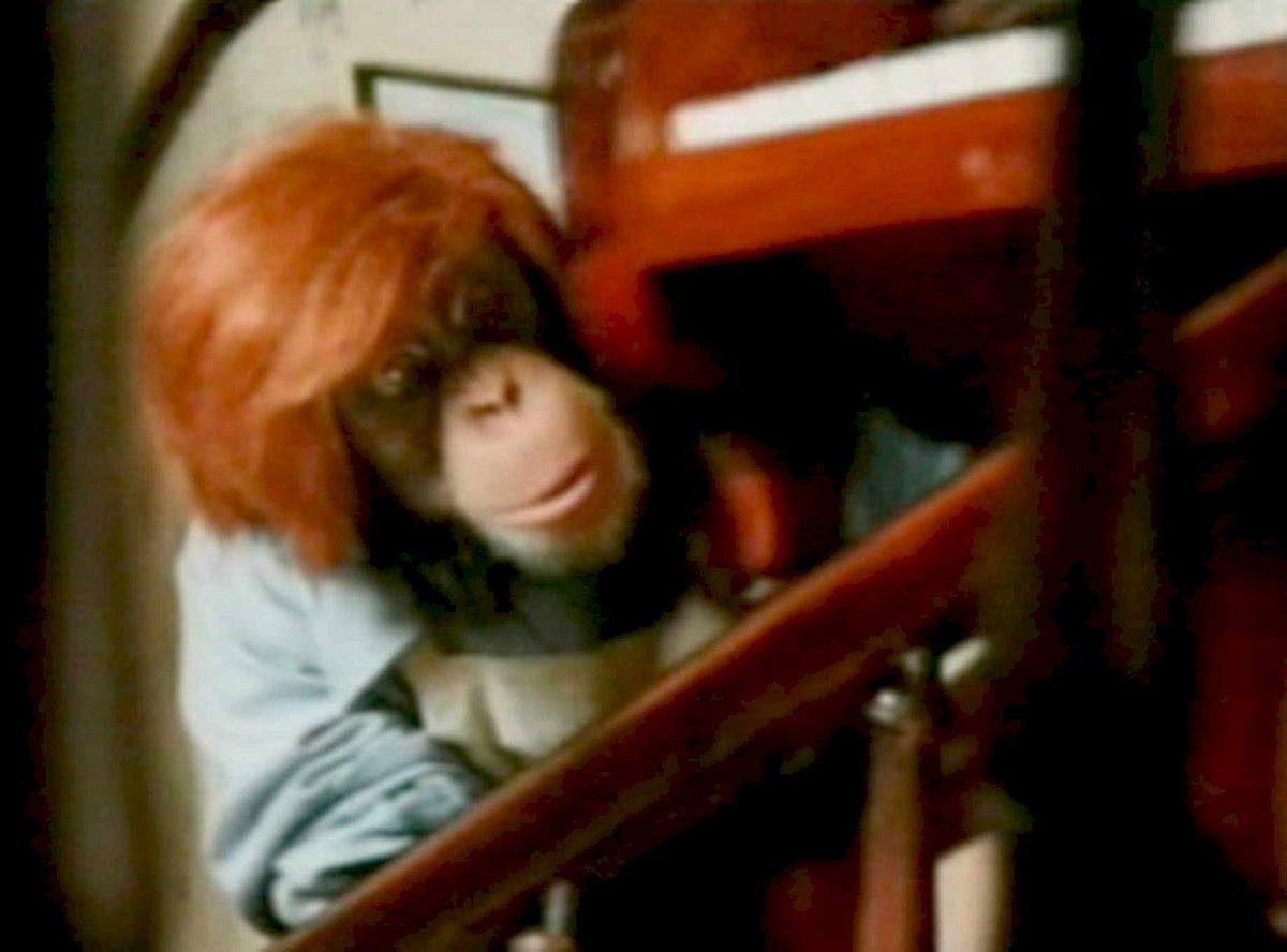 Chucky Staircase Doll 1970s Vintage Retro Advert