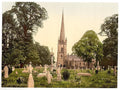 Church Ross on Wye Vintage A4 Photo Print