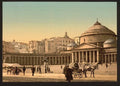 Church of San Francesco di Paola Naples Vintage A4 Photo Print