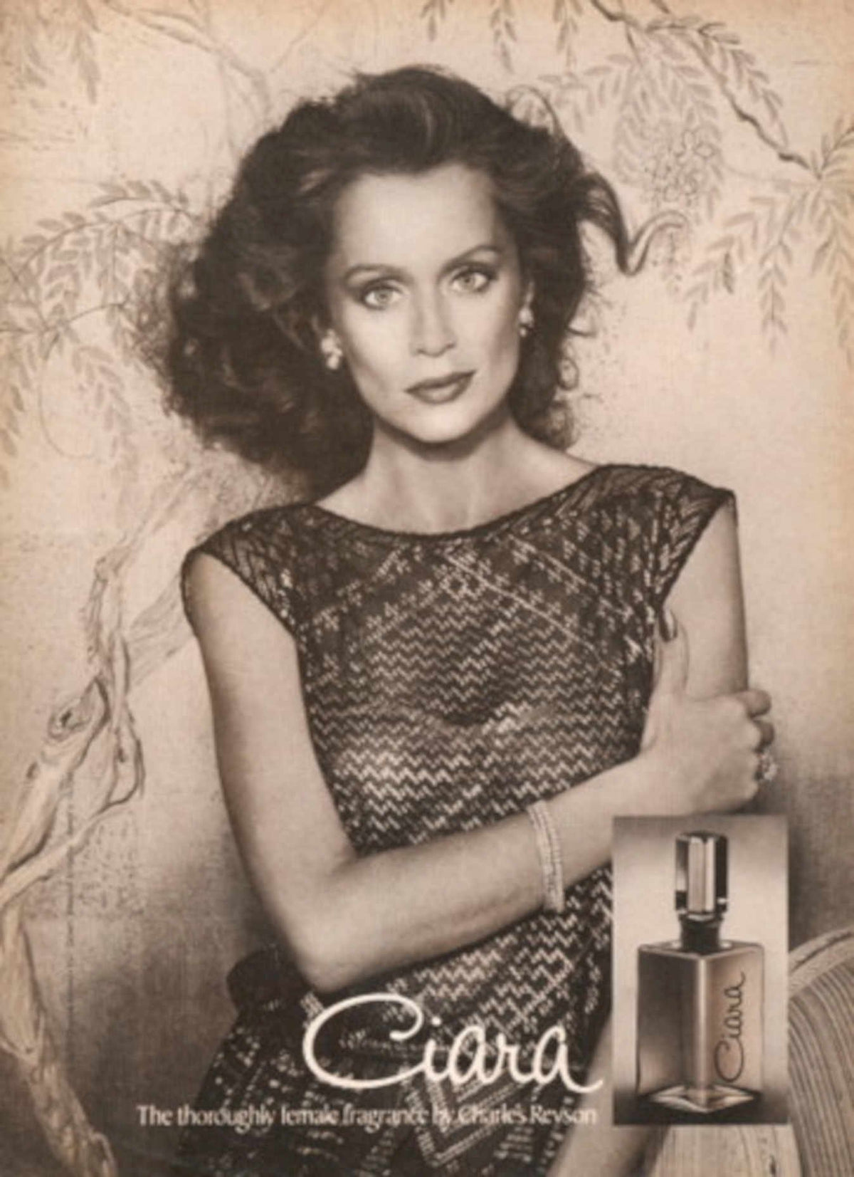 Ciara Fragrance Willow 1970s Vintage Retro Advert