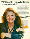 Cie Bergen Perfume 1980s Vintage Retro Advert