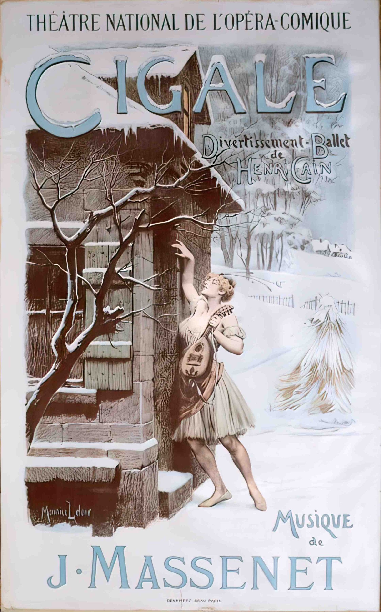 CigaleB Advert A4 Photo Print