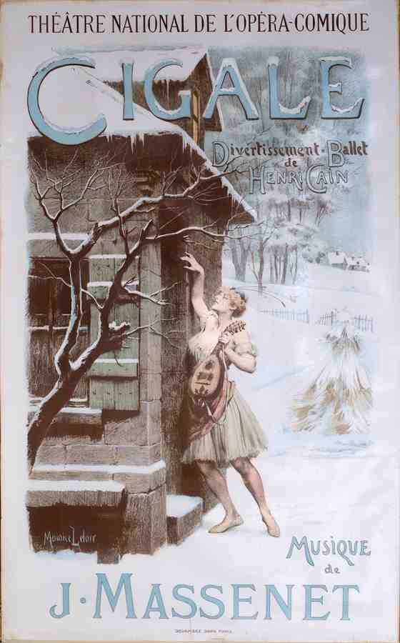 CigaleB Vintage Advert A4 Photo Print