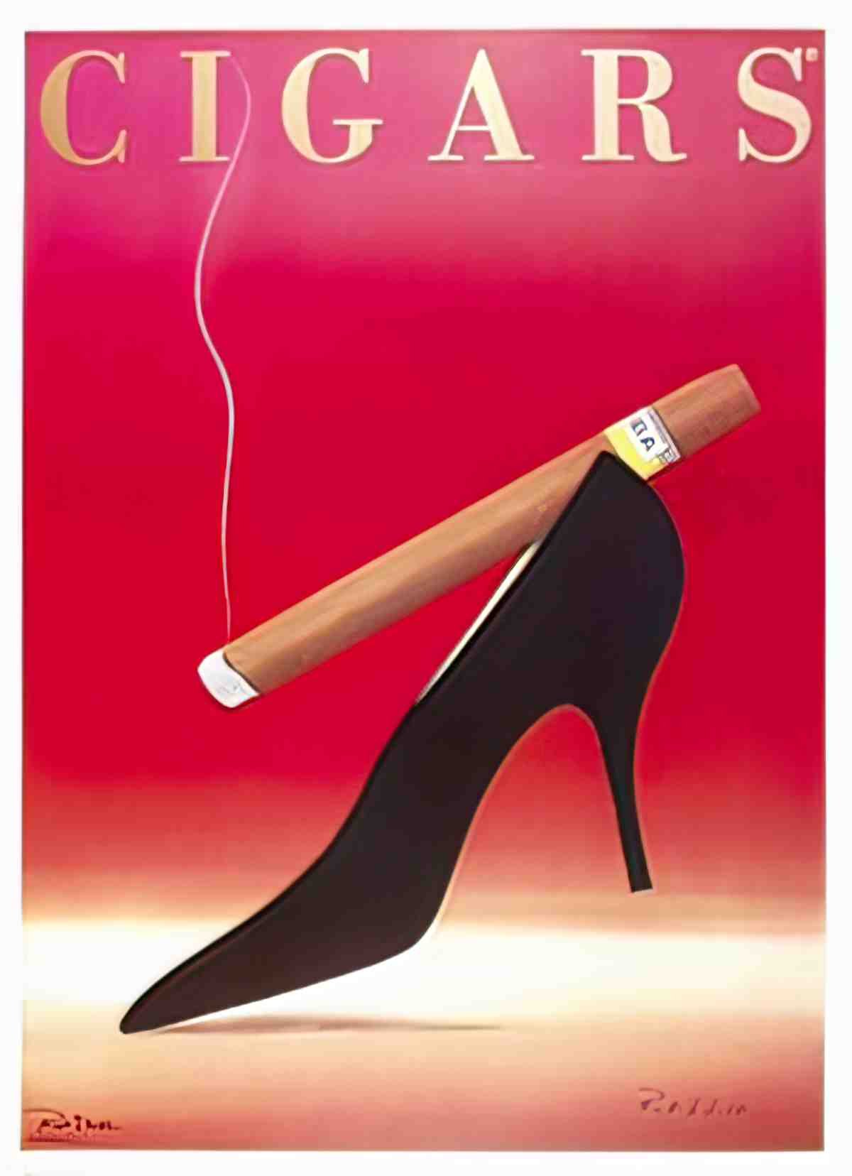 Cigars Advert A4 Photo Print
