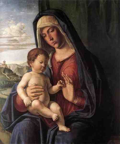 Cima Da Conegliano Madonna And Child A4 Photo Print