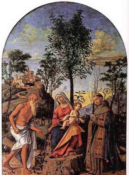 Cima Da Conegliano Madonna Of The Orange Tree A4 Photo Print