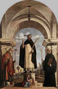 Cima Da Conegliano St Peter Martyr With St Nicholas Of Bari A4 Photo Print