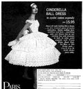 Cinderella Ball Dress Vintage Retro Advert Poster A4 Photo Print