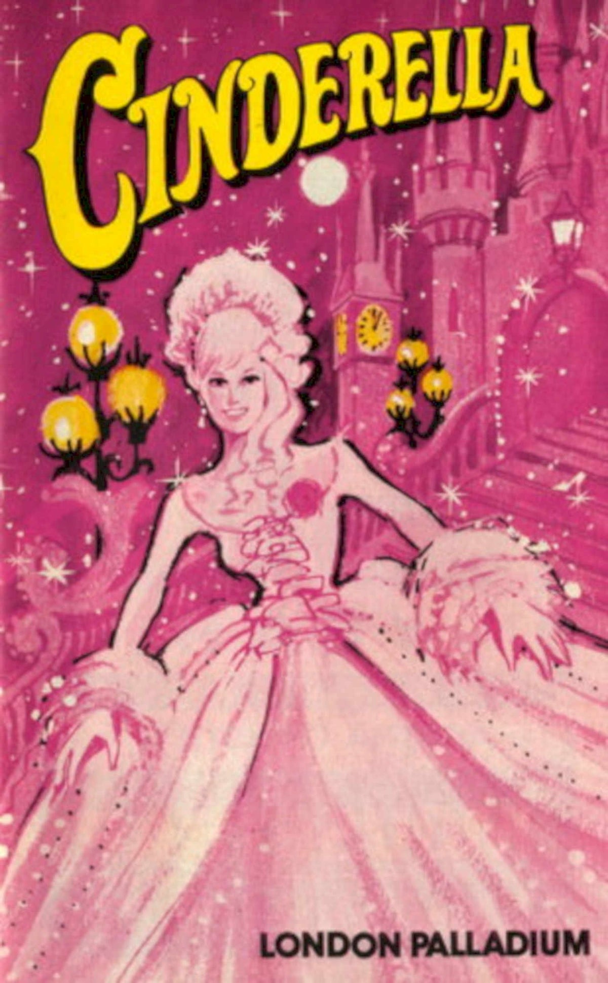 Cinderella London Palladium 1970s Vintage Retro Advert