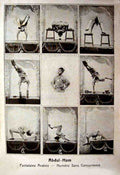 Circus Abdul Ham Vintage A4 Photo Print