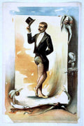 Circus Acrobat Tuxedo Vintage Retro Advert Poster A4 Photo Print