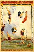 Circus Adam Forepaugh 1898 Vintage A4 Photo Print