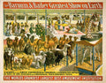 Circus Barnum Bailey 1895d Vintage A4 Photo Print