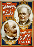 Circus Barnum Bailey 1897b Vintage A4 Photo Print