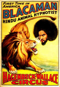 Circus Blacaman Vintage A4 Photo Print
