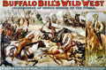 Circus Buffalo Bill Wild West 1899 Vintage A4 Photo Print