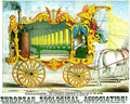 Circus Calliope 1874 Vintage A4 Photo Print