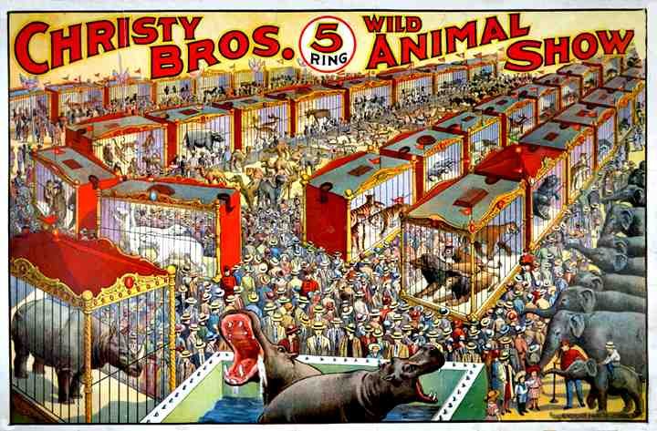Circus Christy Vintage A4 Photo Print
