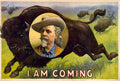 Circus Col Wf Cody 1900 Vintage A4 Photo Print