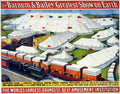 Circus General Viewc 1899 Vintage A4 Photo Print