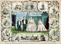Circus Genl Tom Thumb And Wife 1863 Vintage A4 Photo Print