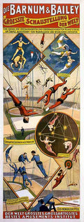 Circus German Barnum Bailey 1900 Vintage A4 Photo Print