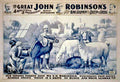 Circus Great John Robinsons 1900 Vintage A4 Photo Print