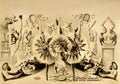 Circus Grotesque Gyrations 1900 Vintage A4 Photo Print
