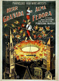 Circus High Wire Vintage A4 Photo Print