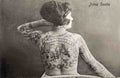 Circus Irma Senta Tattood Lady Vintage A4 Photo Print