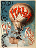Circus Italia 1890 Vintage A4 Photo Print