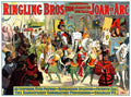 Circus Joan Of Arc Vintage A4 Photo Print