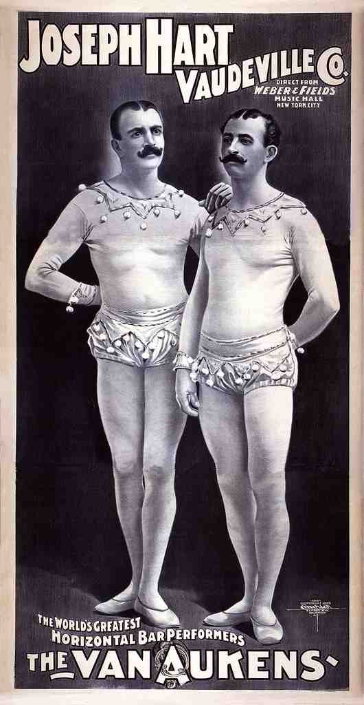 Circus Joseph Hart Vaudeville 1899 Vintage A4 Photo Print