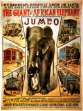 Circus Jumbo Vintage A4 Photo Print