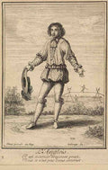 Circus L Anglois 17thc Vintage A4 Photo Print