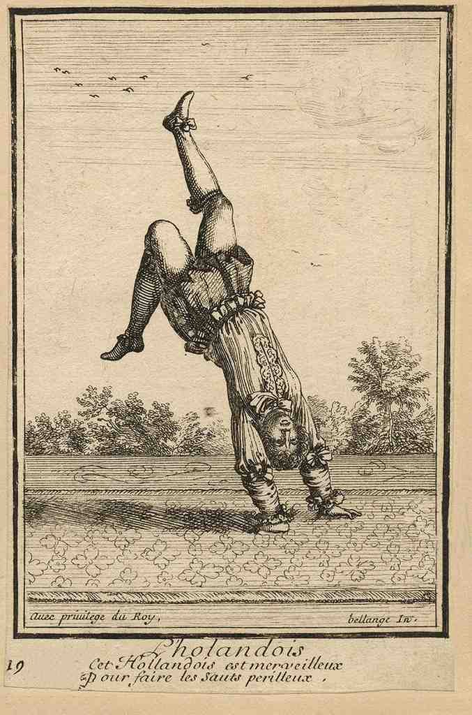 Circus L Holandois 17thc 3 Vintage A4 Photo Print