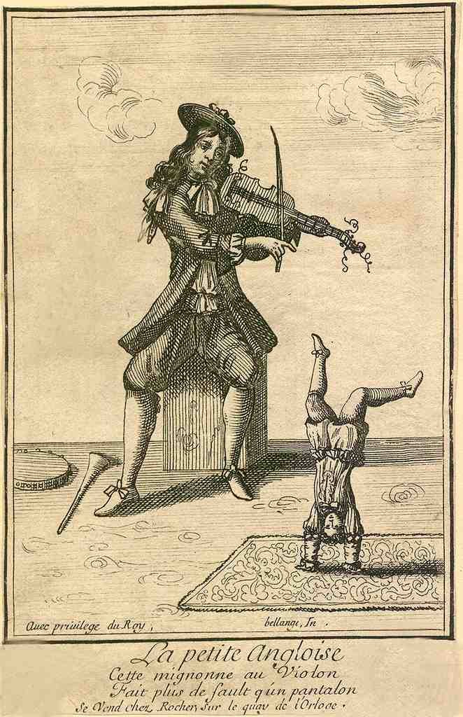 Circus La Petite Angloise 17thc Vintage A4 Photo Print