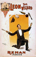 Circus Leon Vintage A4 Photo Print