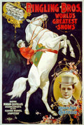Circus Madam Ada Castello 1899 Vintage A4 Photo Print