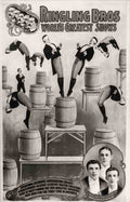 Circus Raschetta Brothers 1900 Vintage A4 Photo Print