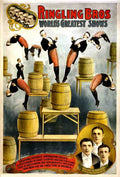 Circus Ringling Bros 1900 Vintage A4 Photo Print